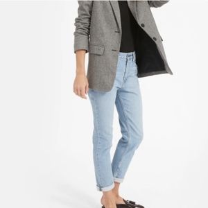 Everlane Boyfriend Jean, Size 27 Light Wash
